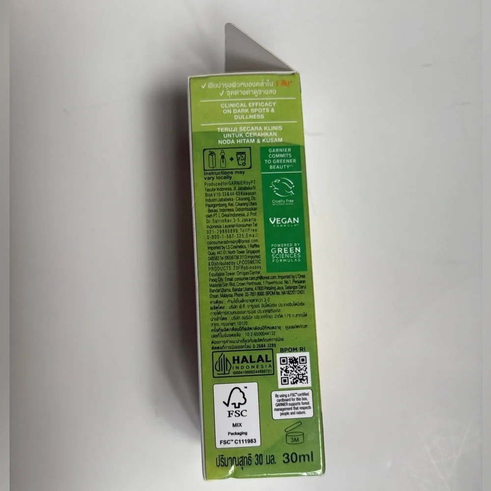 Garnier Bright Complete Overnight Vitamin C Serum 30 ml